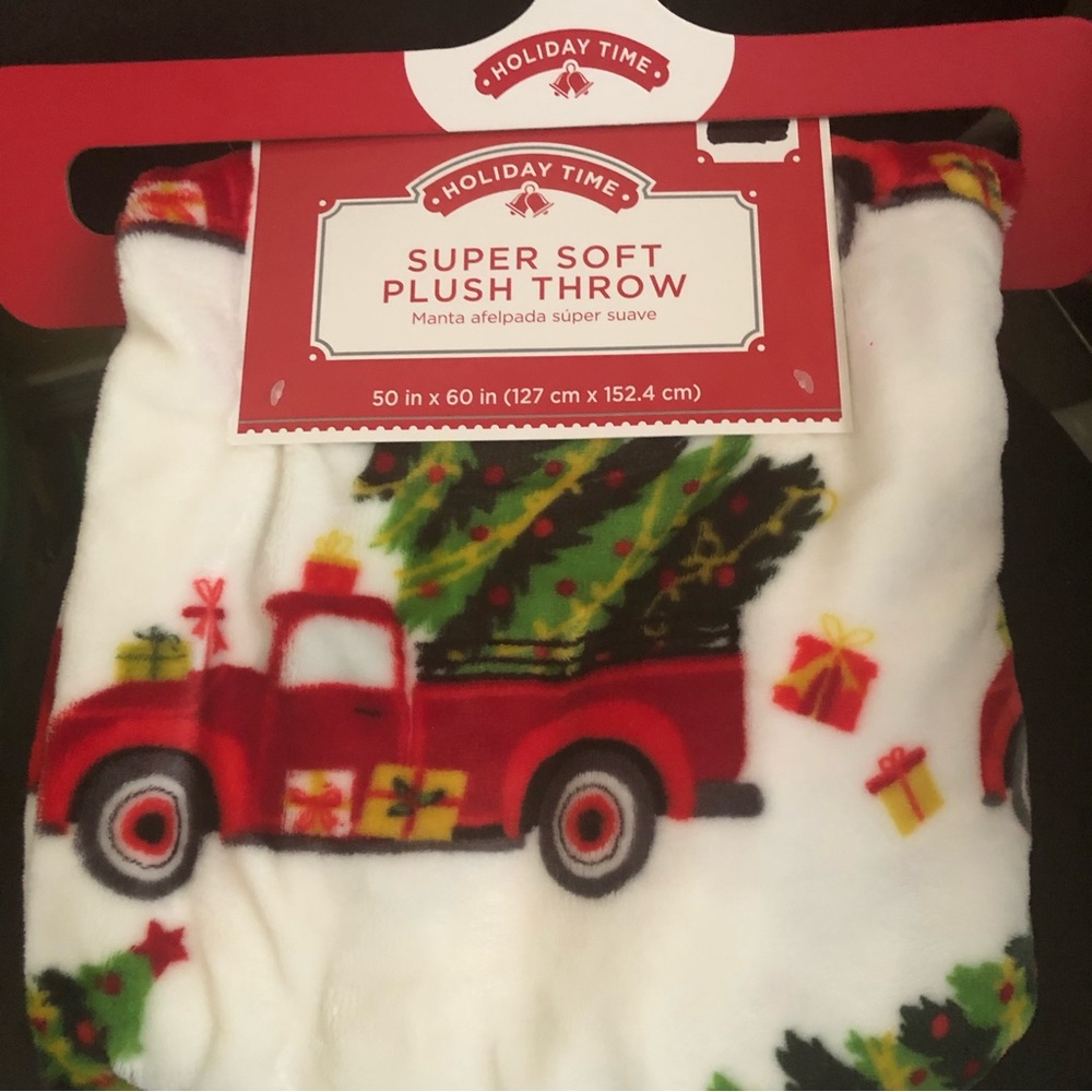 Super soft plush throw